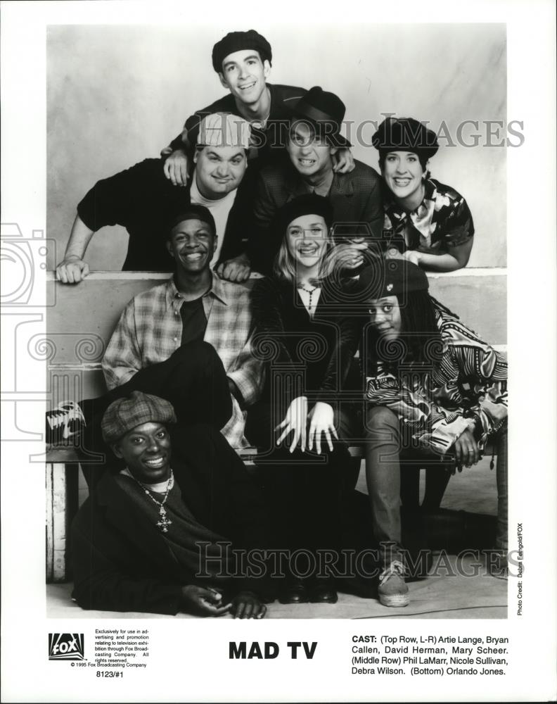1996 Press Photo Cast of MAD TV - spx07289 - Historic Images