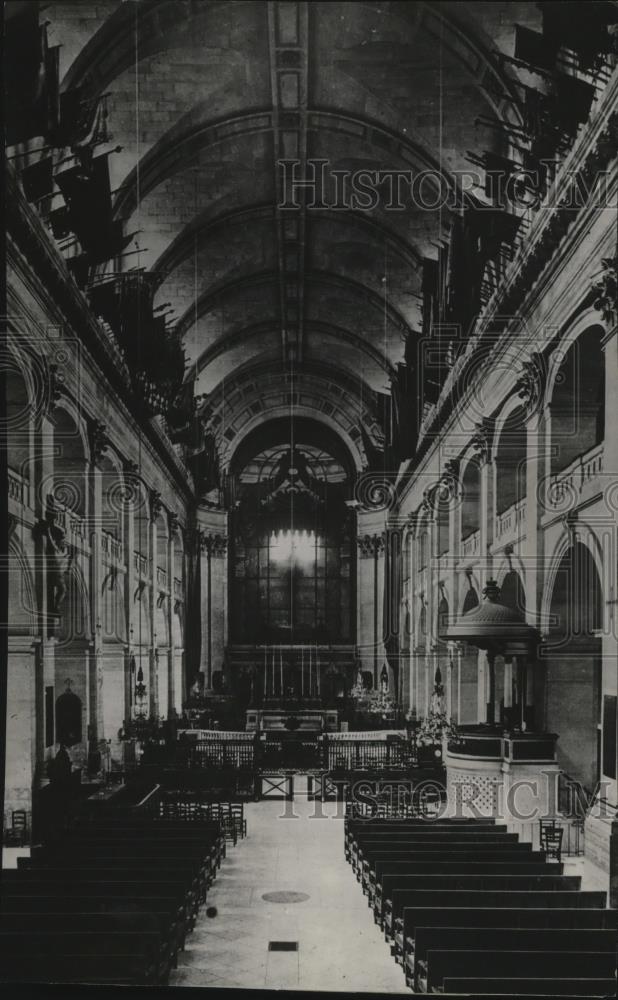 1929 Press Photo Interior of the Chapel des Invalides in Paris - spx07589 - Historic Images