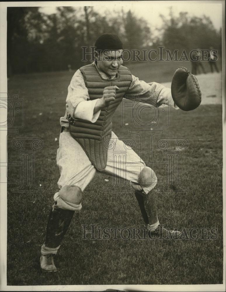 1925 Press Photo Hermie Martin- Catcher  - cvb77413 - Historic Images