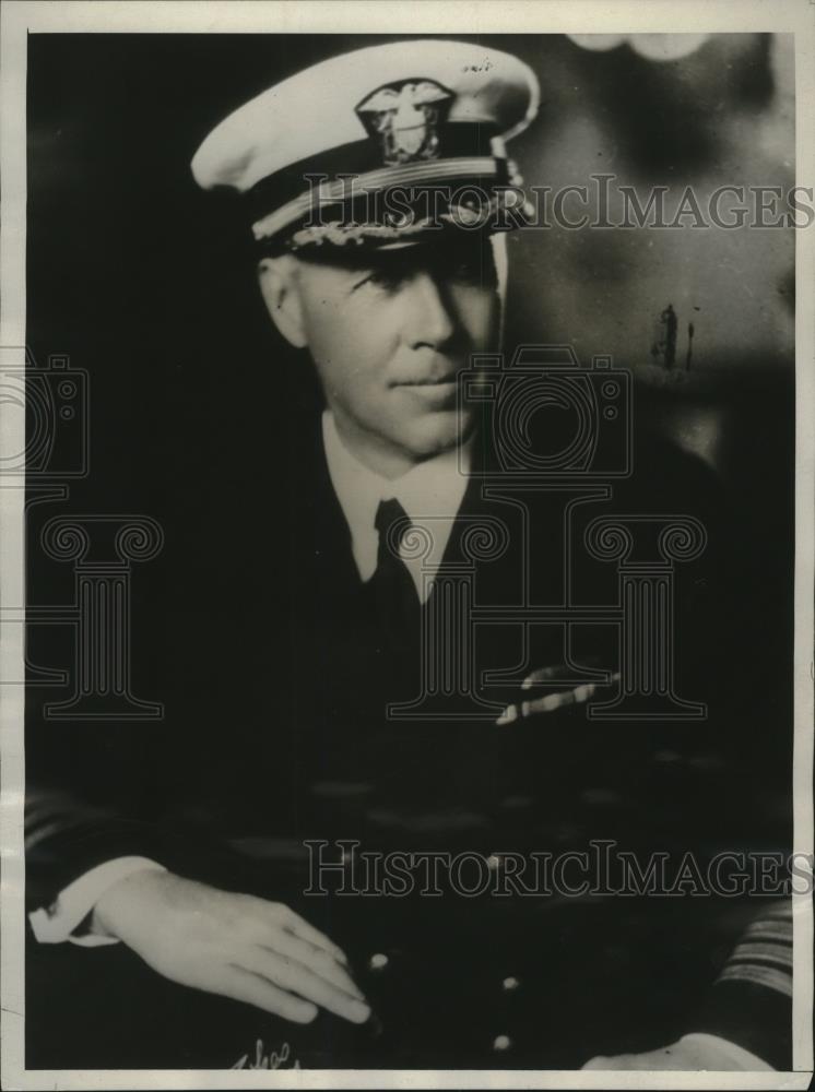 1929 Press Photo Captain H.D. Cooke recommended to coach Naval Academy Football - Historic Images