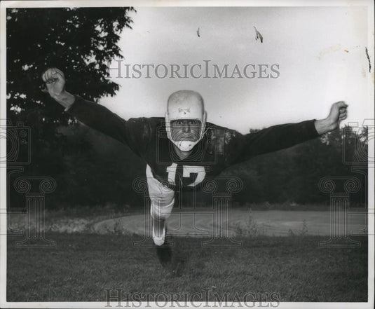 1958 Press Photo Tom Gallagher, former member of the News Dream Team - Historic Images