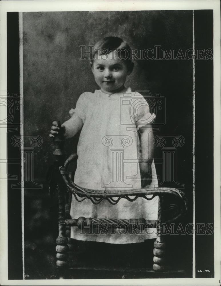 1968 Press Photo Clark Gable as a child - cvb77762 - Historic Images
