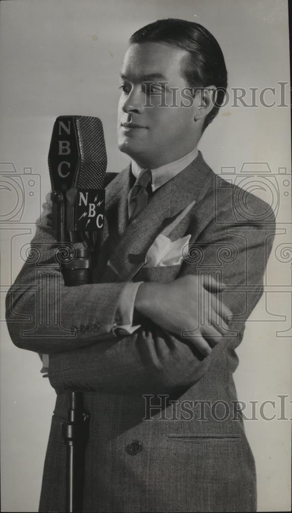 1938 Press Photo Bob Hope as he looked - 1938 when he began his NBC Radio career - Historic Images