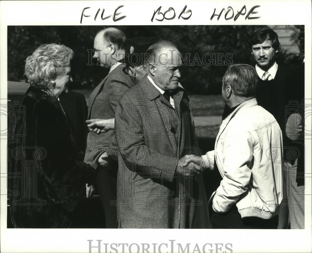 1985 Press Photo Comedian Bob Hope - cvb78634 - Historic Images