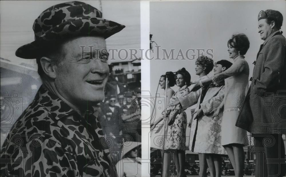 1966 Press Photo Bob Hope in Five Women I Love: Bob Hope&#39;s Vietnam Story - Historic Images