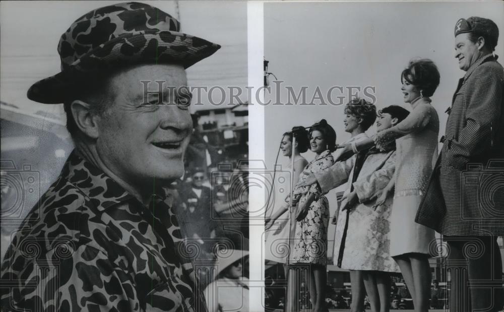 1966 Press Photo Bob Hope in Five Women I Love: Bob Hope's Vietnam Story - Historic Images