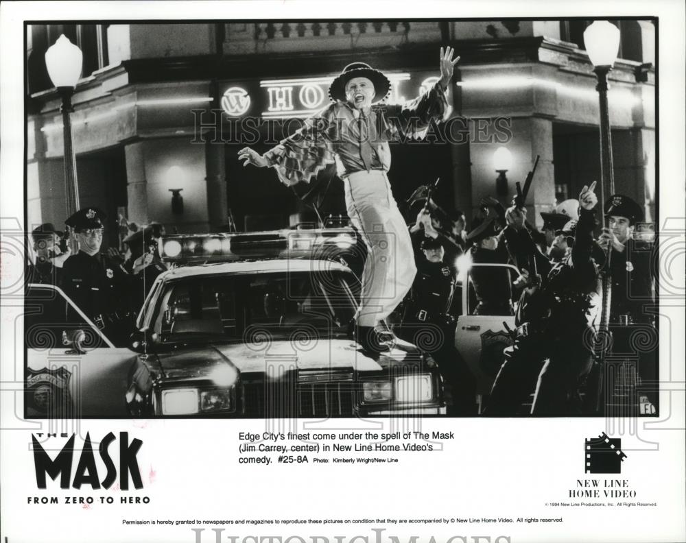1995 Press Photo Jim Carrey stars in The Mask - spx07742 - Historic Images