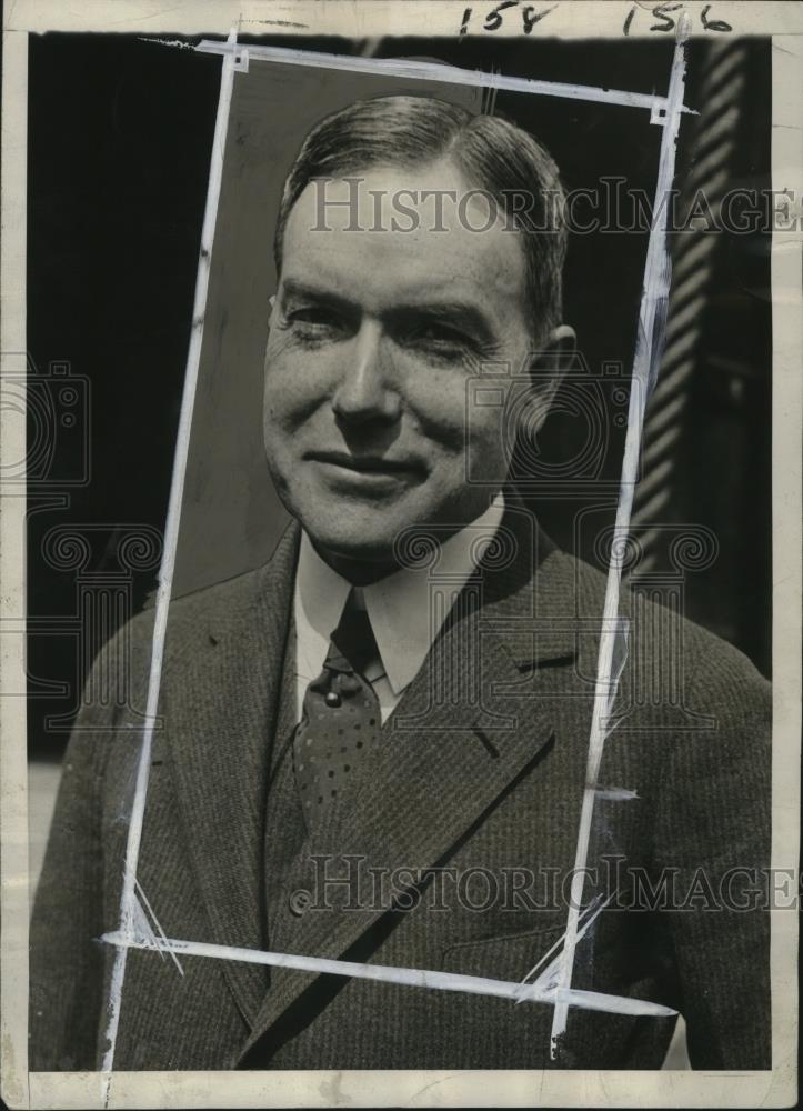 1929 Press Photo John Rockefeller Jr forcing Col Robert Stewart out Standard Oil - Historic Images