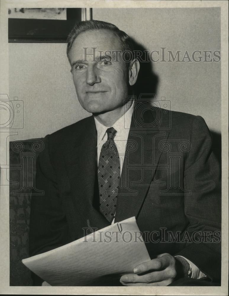 1957 Press Photo Mr. John D. Rockefeller III of New York City - cvb77781 - Historic Images