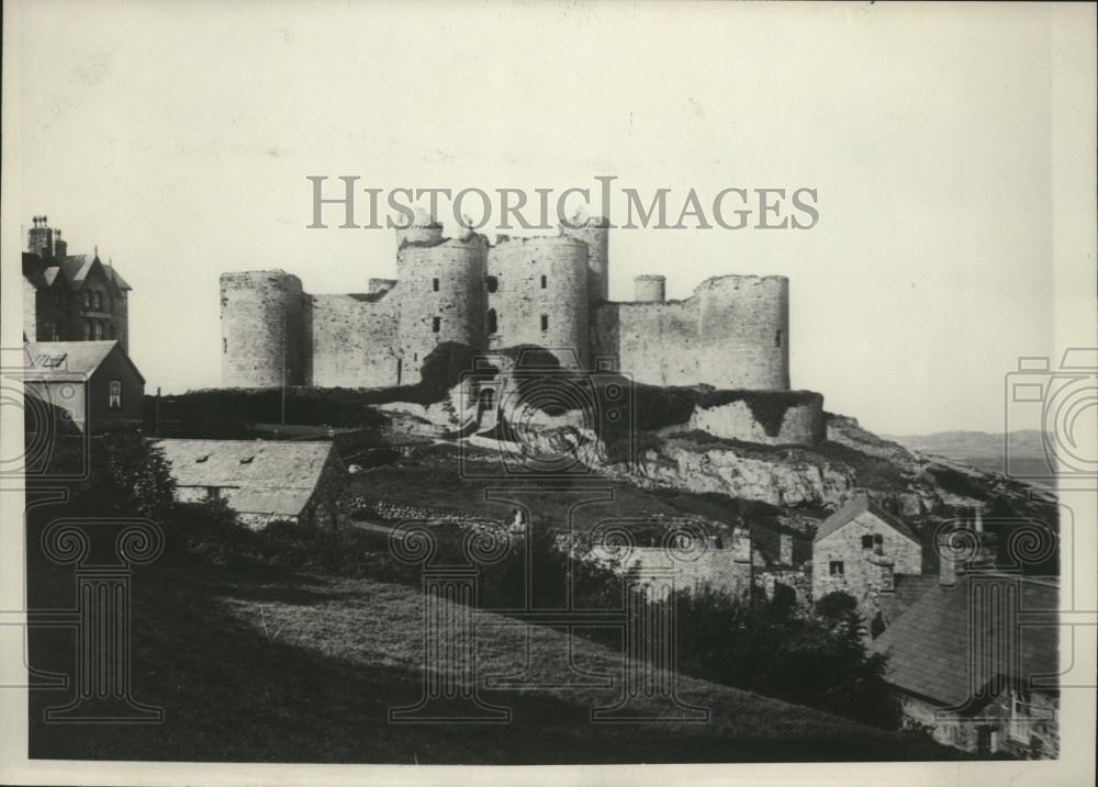 1929 Press Photo Harlech Castle Wales - spx07793 - Historic Images