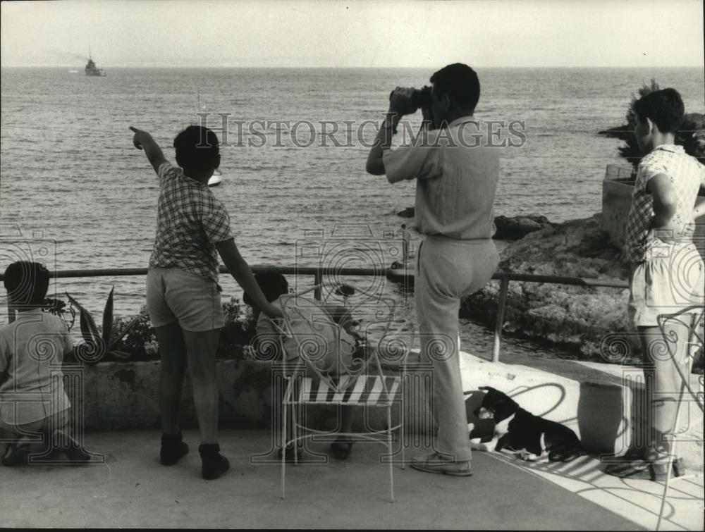 1964 Press Photo Christopher Columbus descendants in Spain - spx08113 - Historic Images