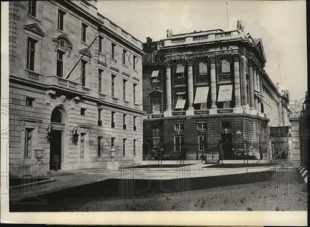 1934 Press Photo The U.S. Embassy in Paris - Historic Images