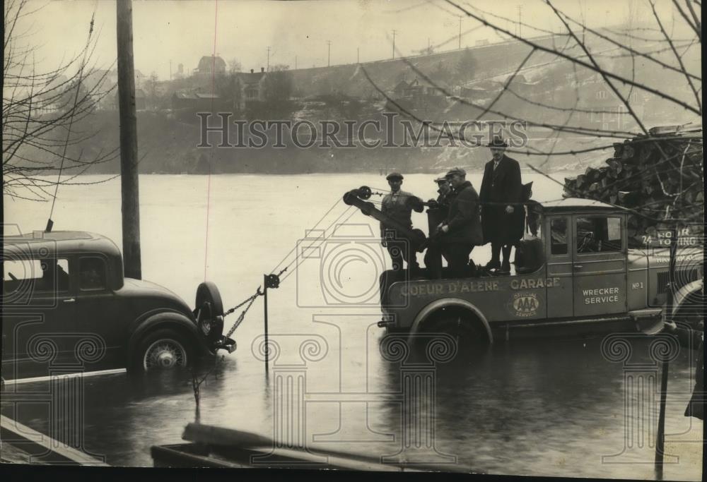 1933 Press Photo Spokane Flood - spx09062 - Historic Images