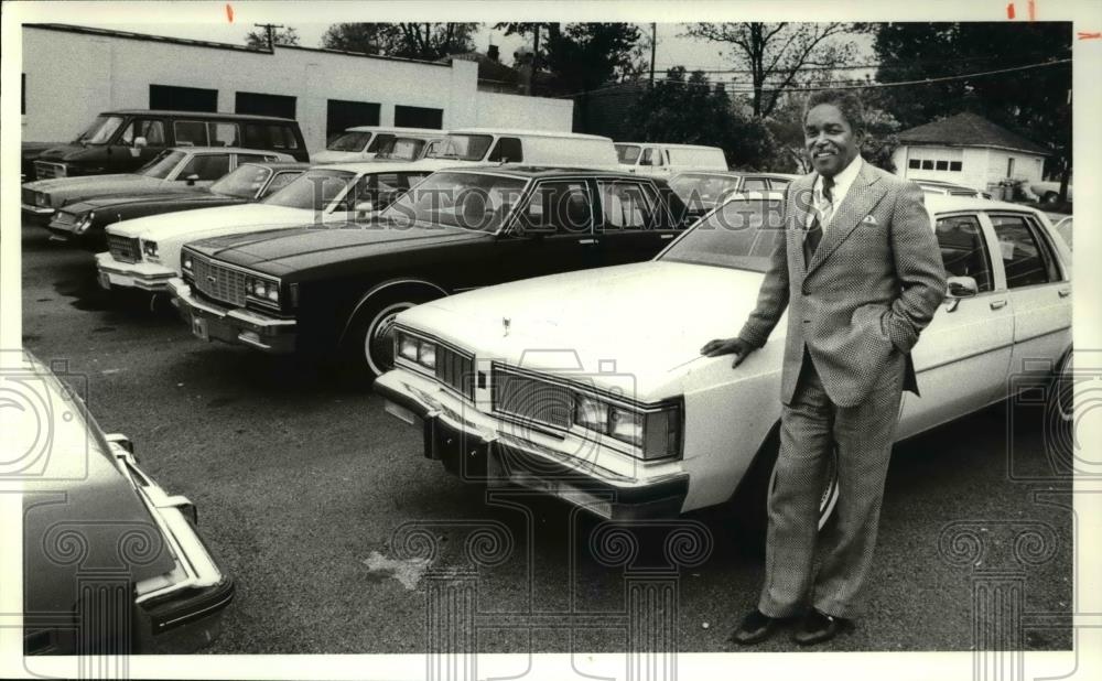 1981 Press Photo Joseph W. Lyman, Jr., car dealer in Marysville - cva33298 - Historic Images