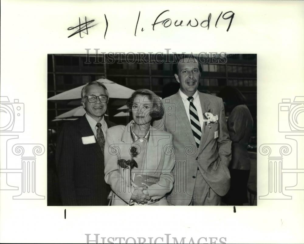 1991 Press Photo Guests at the Tennis with Love Benefit, Radisson Plaza - Historic Images