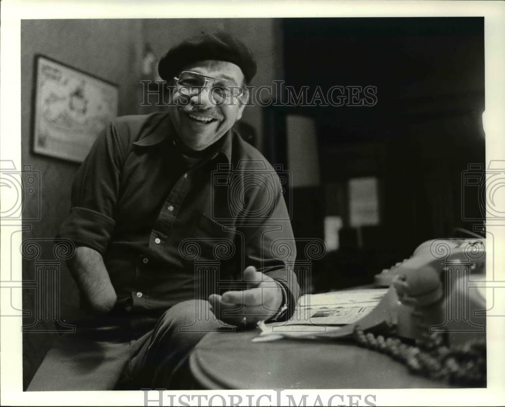 1984 Press Photo Jack Mower, Head of Amputees, Northern Ohio - cva33326 - Historic Images