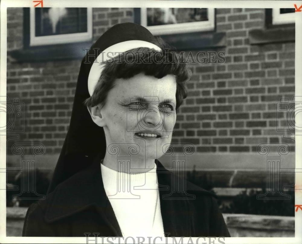 1981 Press Photo Sister Irene Mraz - cva33329 - Historic Images