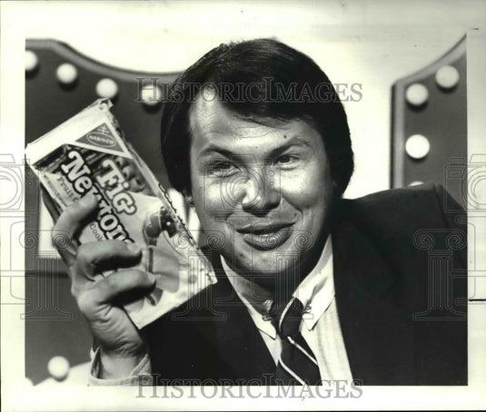 1984 Press Photo Dave Newton of WUAB-TV - cva33372 - Historic Images