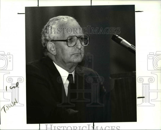 1987 Press Photo Ambassador Herman W Nickel - cva33378 - Historic Images