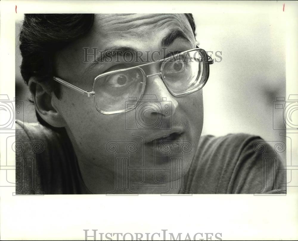 1985 Press Photo Don Nigro, playwrite - cva33408 - Historic Images