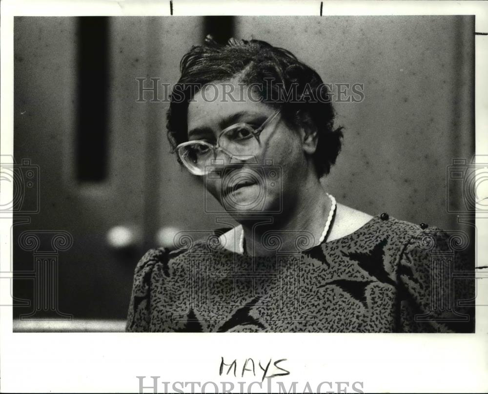 1989 Press Photo Psychiatric hearing for Oranetta Mays - cva33459 - Historic Images