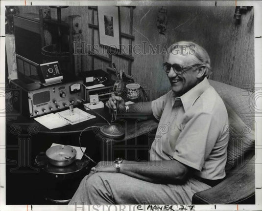 1978 Press Photo Joe Mayer, WGAR - cva33463 - Historic Images