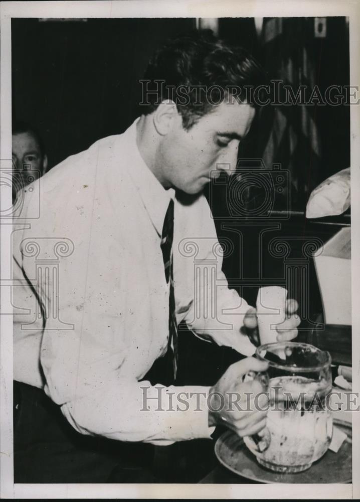 1937 Press Photo Albert Dyer On Trial For Alleged Murder of Three Little Girls - Historic Images