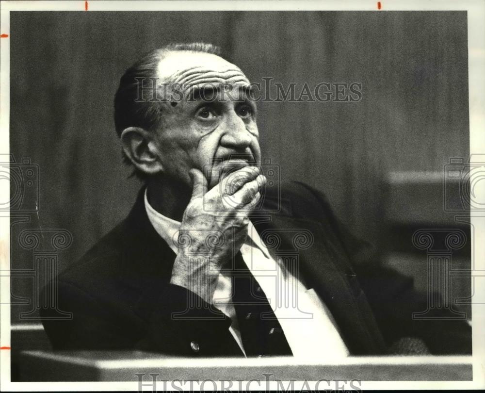 1981 Press Photo James McLean, witness at the Podborny trial - cva33523 - Historic Images