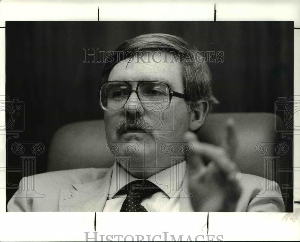1985 Press Photo US Attorney Patrick McLaughlin- Vietnam Veteran - cva33548 - Historic Images