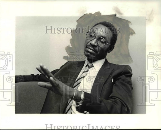 1985 Press Photo Lloyd Maluleke - cva33575 - Historic Images