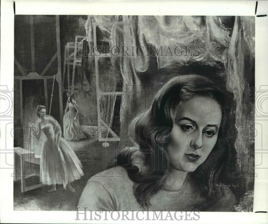 1987 Press Photo Betty, by Haze Janicki Schock at Northeast Ohio Art Museum - Historic Images