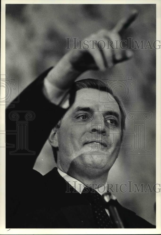1980 Press Photo Walter Mondale at Reception - cva33625 - Historic Images