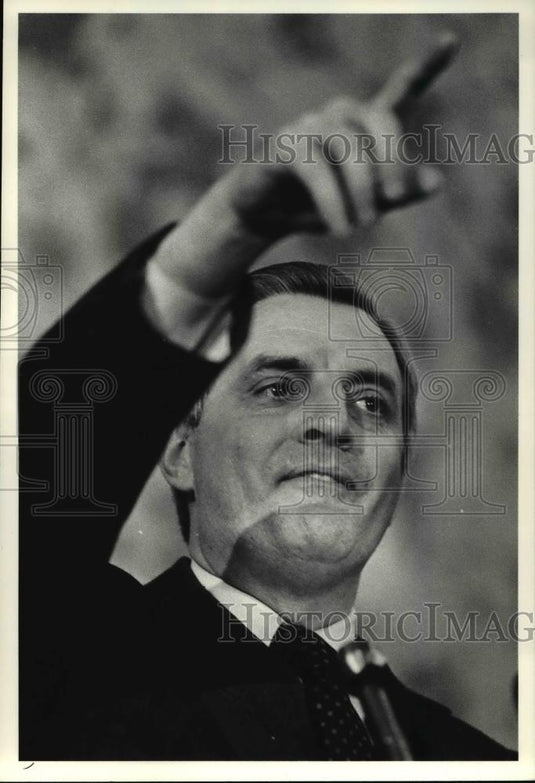1980 Press Photo Walter Mondale at Reception - cva33625 - Historic Images