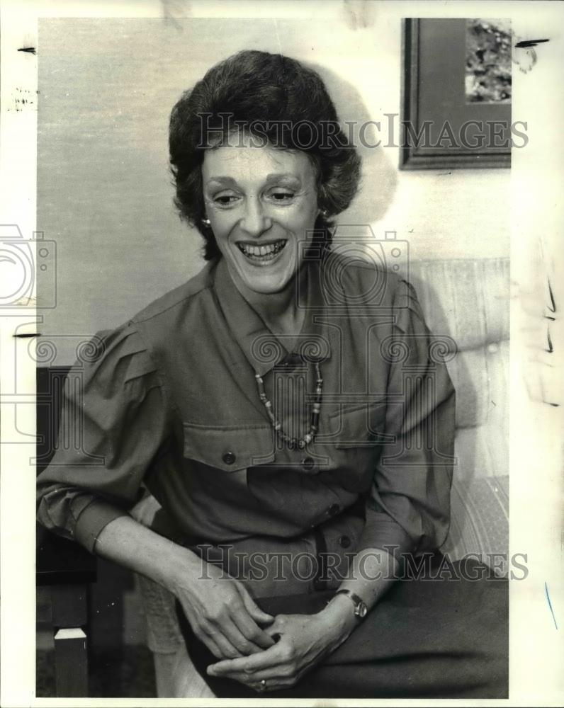 1984 Press Photo Joan Mondale, wife of Walter Mondale - cva33638 - Historic Images