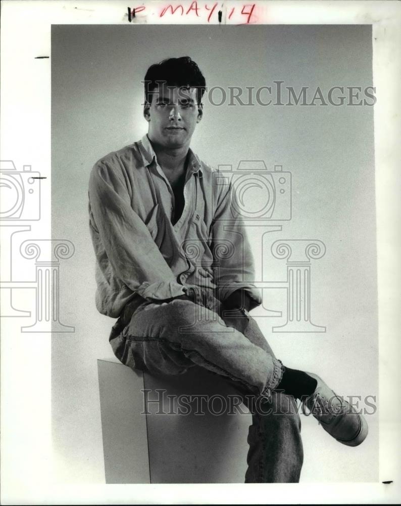 1989 Press Photo Actor Andrew May - cva33660 - Historic Images