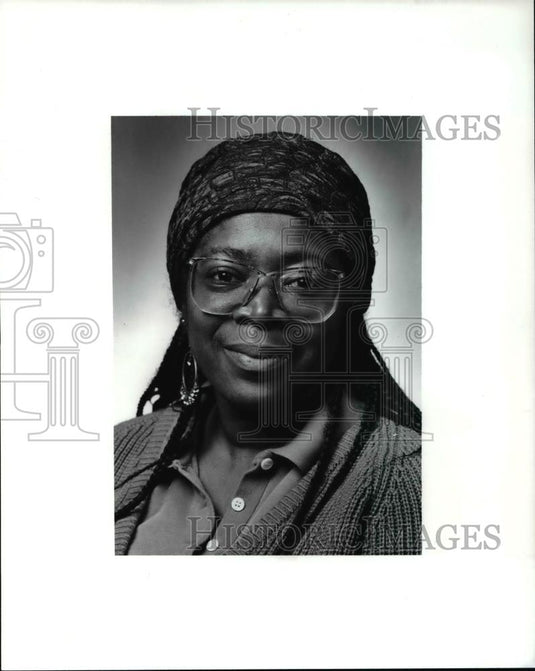 1992 Press Photo Paula Mays, leader Chagrin Falls Estate Community Council - Historic Images