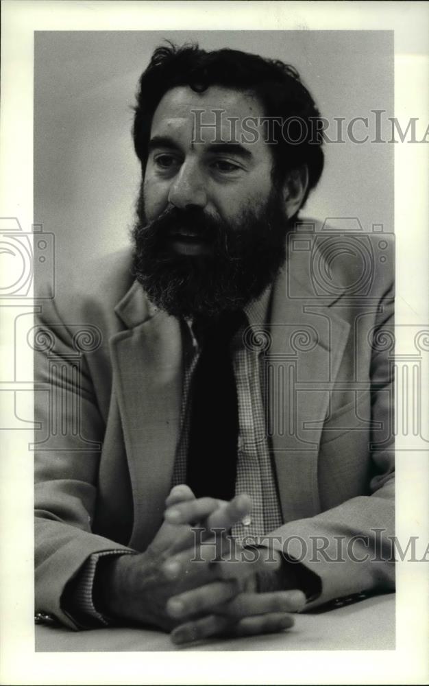 1984 Press Photo Richard Meisler, author of Trying Freedom - cva33699 - Historic Images