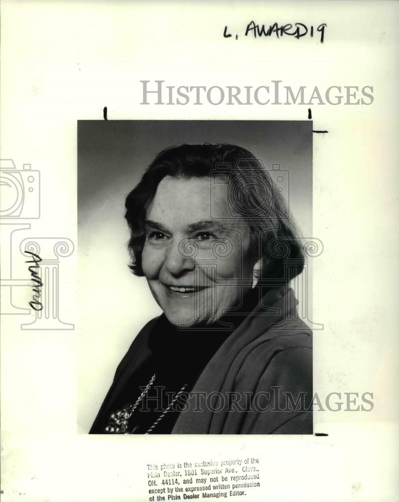 1988 Press Photo Jane Moulton- Food Editor - cva33715 - Historic Images