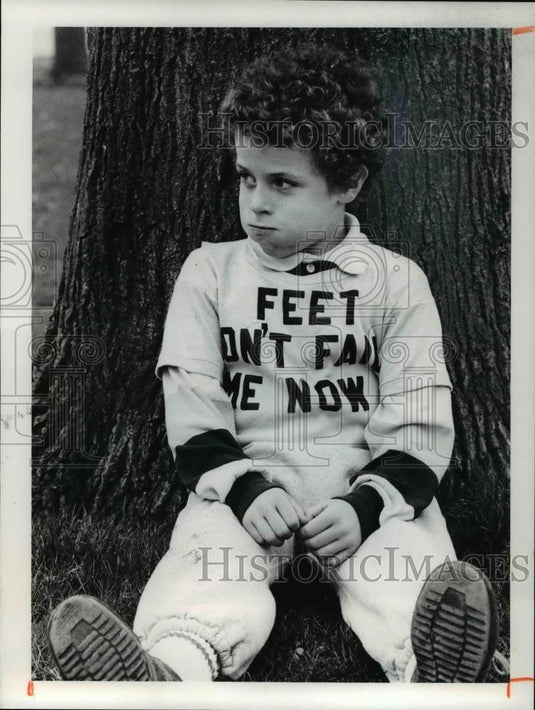 1978 Press Photo Timmy Moynihan- Cleveland West Road Runners Club Race - Historic Images