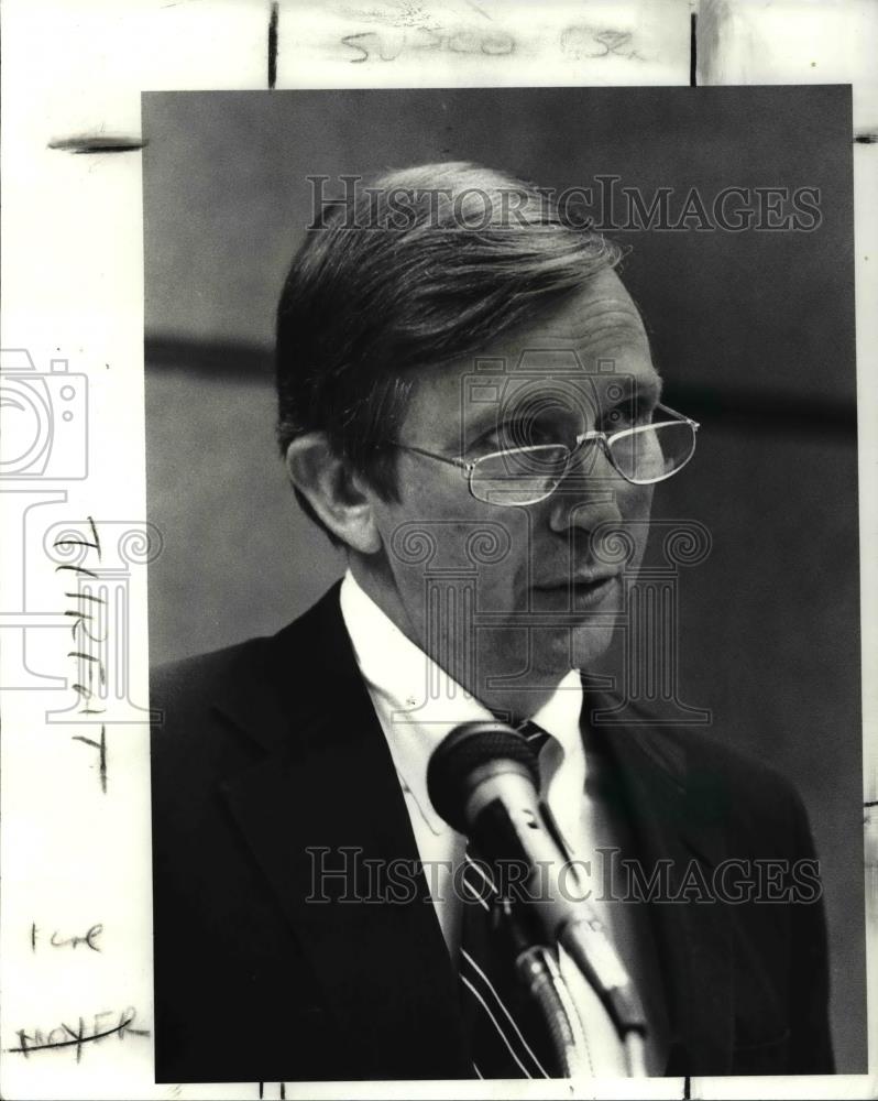 1984 Press Photo Thomas J Moyer, Chief Justice of Supreme Court - cva33722 - Historic Images