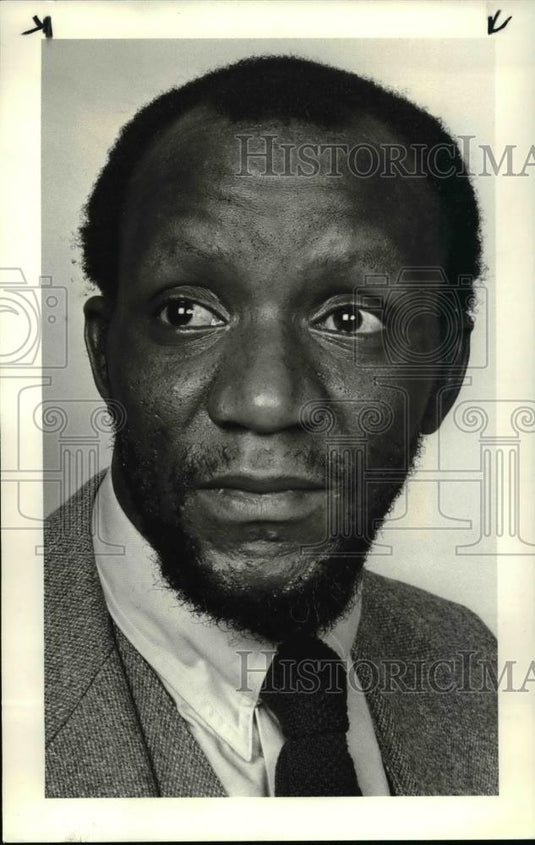 1985 Press Photo Neo Mnumzana, member of the African National Congress - Historic Images