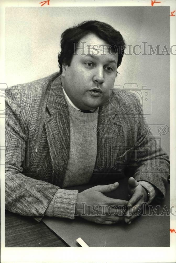1982 Press Photo Kenneth Mitchell, new Ohio Director of rehabilitation division - Historic Images