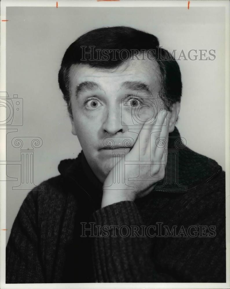 1977 Press Photo Bob Moak, Comedian, Playhouse - cva33844 - Historic Images