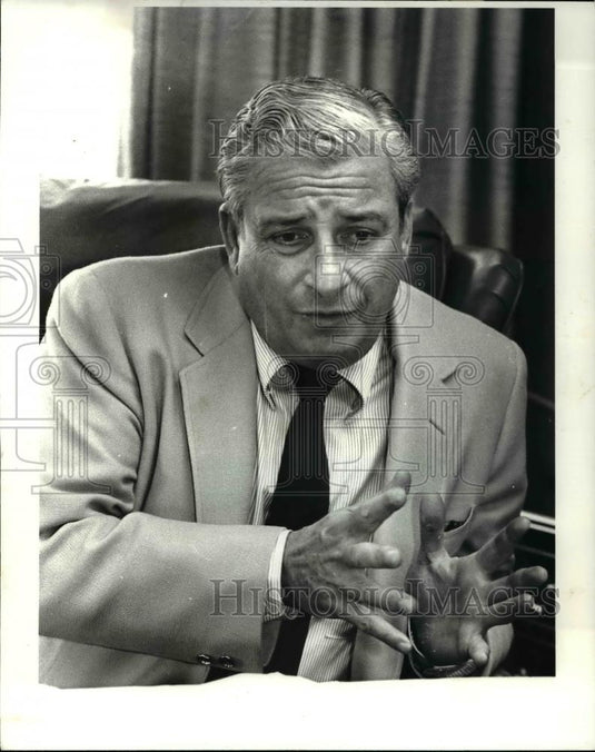 1982 Press Photo Browns owner Art Modell - cva33854 - Historic Images