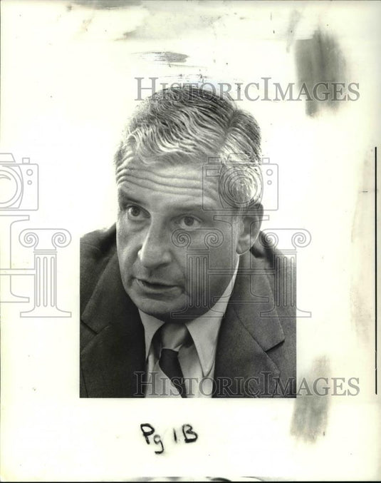 1984 Press Photo Browns owner Art Modell - cva33858 - Historic Images