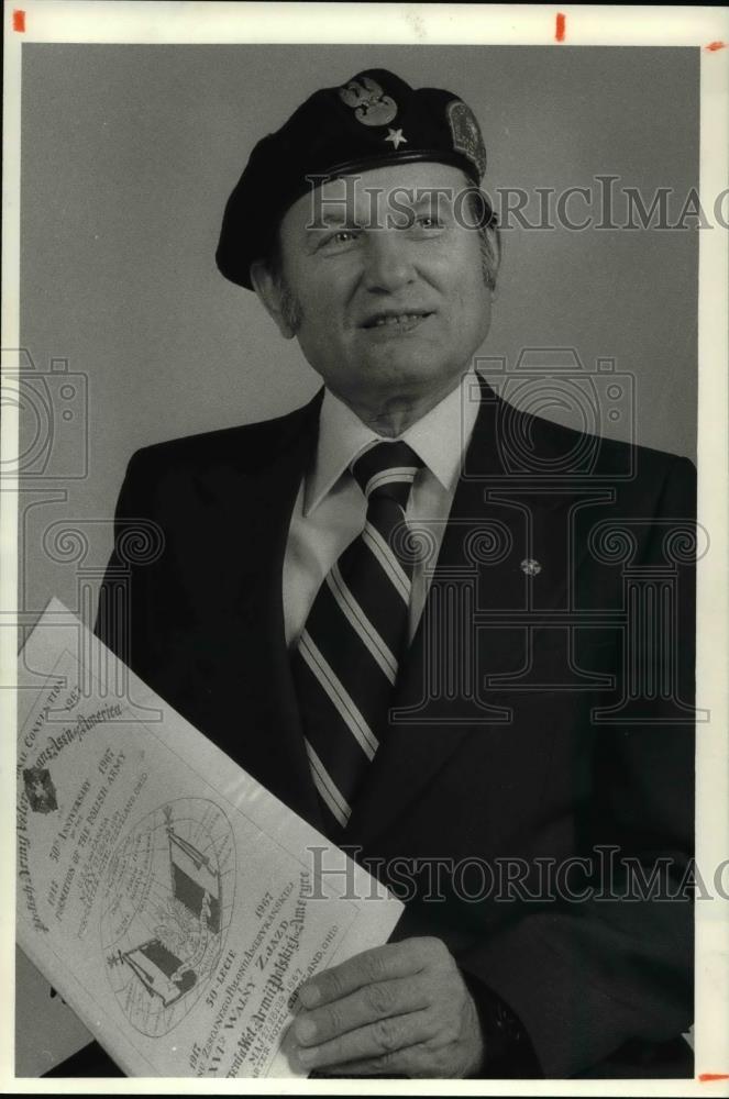 1981 Press Photo Walter J. Vagorny, WWII veteran, Cleveland Health official - Historic Images
