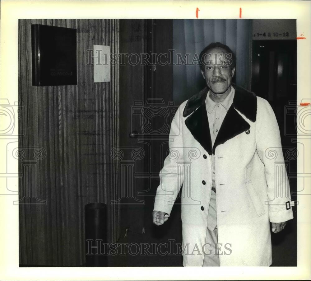 1979 Press Photo Former Sheriff&#39;s Major Edward Payne on his way to be sentenced - Historic Images