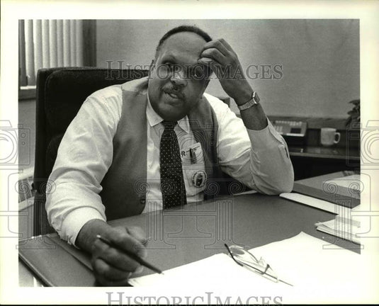 1984 Press Photo Postmaster Robert L. Payne - cva33928 - Historic Images