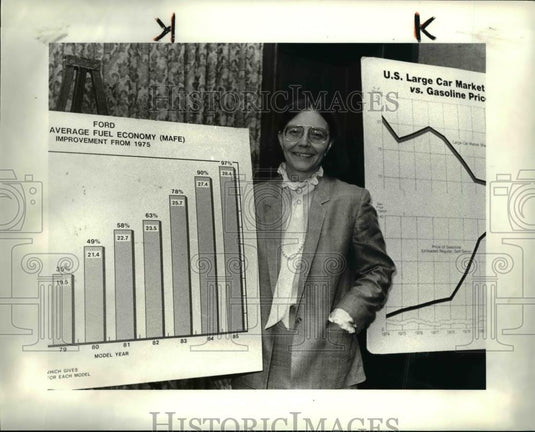 1985 Press Photo Helen O. Petrauskas, Ford VP - cva34078 - Historic Images