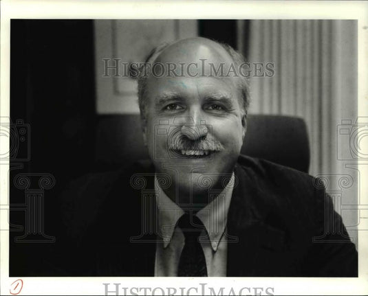 1991 Press Photo Robert A Paulson Mayor of Solon - cva34123 - Historic Images